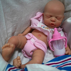 Reborn Baby Doll 12-Inch Lifelike Soft Touch Newborn Preemie Toddler Girl Boy Realistic Gift