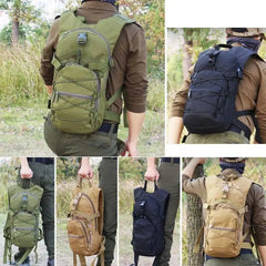 Tactical Backpack 15L 800D Oxford Military Grade Hiking Outdoor Cycling Climbing Camping Sports Bag