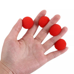 Magic Finger Sponge Ball 10-Pack 2.5-4.5cm Classic Magician Illusion Close-Up Stage Trick Accessories