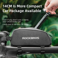 Bicycle Pump 130PSI Aluminum Alloy Portable Ultralight Drop-Proof MTB Mountain Bike Hand Air Pump