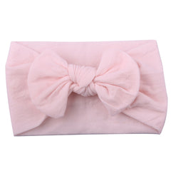 Baby Girl Headband with Bow Soft Headband Baby Bow Headwrap Newborn Headwear