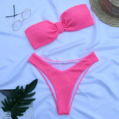 Bikini Set Women Two-Piece Swimsuit Trendy Bathing Suit Beachwear Summer Beach Fashion