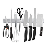 Professional Magnetic Knife Strip Stainless Steel Magnetic Knife Holder Rack Kitchen Knife Bar 30 40 50 cm