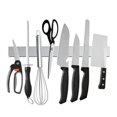 Professional Magnetic Knife Strip Stainless Steel Magnetic Knife Holder Rack Kitchen Knife Bar 30 40 50 cm