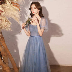 Off Shoulder Prom Dress A-Line Maxi Evening Gown Long Formal Floor Length Elegant Women Wedding