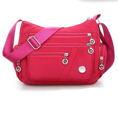 Nylon Crossbody Bag Women Waterproof Messenger Versatile Shoulder Casual Everyday Handbag Purse