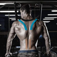 1xRoll Muscle Tape Bandage Sports Kinesiology Tape Roll Cotton Elastic Adhesive For Muscle Strains Injury Kinesiology Sticker Tape