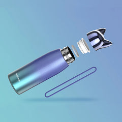 Stainless Steel Thermos with Cat Ears Design Thermocup Insulated Tumbler Vacuum Flask Thermos Coffee Mug Travel Bottle
