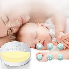 White Noise Machine for Sleeping Spa Sound Machine for Babies and Adults & Night Light Rechargeable