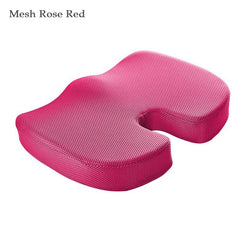 Orthopedic Seat Cushion with Memory Foam Hemorrhoids For Car Office Home Chair Lumbar Support Breathable Pillow