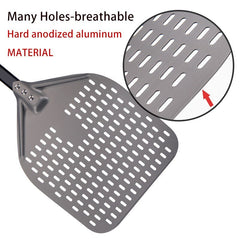Pizza Peel Aluminum Long Handle Shovel Paddle Pastry Baking Custom Kitchen Tool Accessory