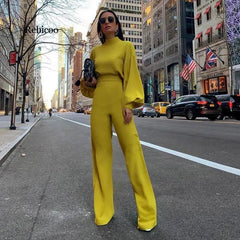 Jumpsuit yellow