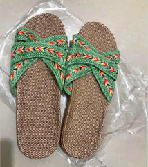 Flat Slide Sandals Women Non-Slip Home Beach Outdoor Casual Comfortable Summer Fashion Shoes