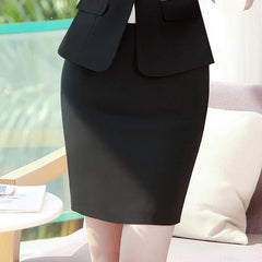 Mini Skirt Women Plus Size Black Above Knee Bodycon High Waist Office Casual Fashion Skirt