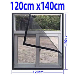 Insect Screen Mesh Removable Washable Mosquito Window Screen Summer Home Protection Accessory