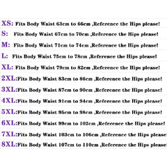 Women's Plus Size Black Above Knee Skirt Bodycon High Waist Office Short Skirts