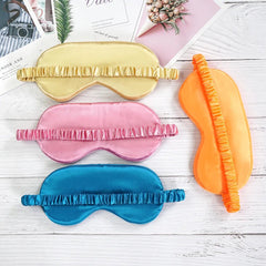 Sleep Eye Mask Silk Soft Padded Blindfold Travel Rest Night Sleeping Comfortable Gift Idea
