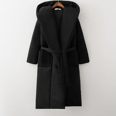 Long Parka Coat Women Thick Fluff Warm Waterproof Stylish Casual Winter Outerwear Fashion