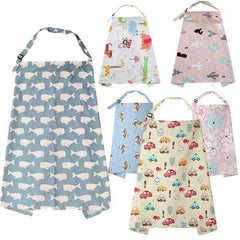 Nursing Cover Baby Feeding Breathable Breastfeeding Poncho Adjustable Privacy Apron Outdoor Cloth