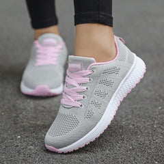 Running Sneakers Women Flat Vulcanized Casual Ladies Comfortable Plus Size Athletic Fashion Shoes