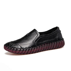 Loafers Women Genuine Leather Soft Comfortable Casual Flat Slip-On Everyday Fashion Shoes