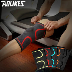 Knee Brace Support Elastic Nylon Compression Fitness Running Cycling Basketball Volleyball Sport Pad