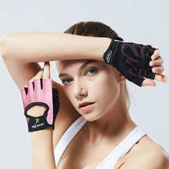 Weight Lifting Gloves Unisex Professional Gym CrossFit Workout Bodybuilding Half Finger Hand Protector