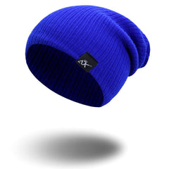 Knitted Beanie Unisex Warm Slouchy Casual Winter Hat Cold Weather Fashion Accessory