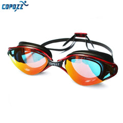 Swim Goggles Unisex Professional Anti-Fog UV Protection Adjustable Waterproof Silicone Swimming Eyewear