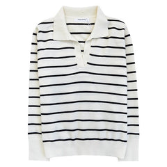 Polo Neck Sweater Women Long Sleeve Jumper Casual Warm Everyday Winter Fashion Top Shirt