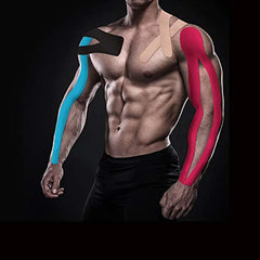 Kinesiology Tape Roll Cotton Elastic Adhesive Muscle Strain Injury Sports Recovery Bandage Sticker