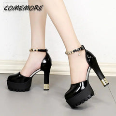 Women's Platform High Heels black