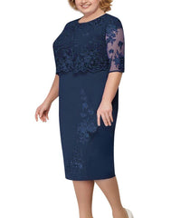 navy dress