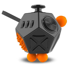 12-Sided Fidget Cube Toy black