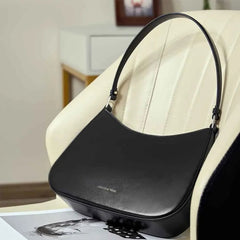 Shoulder Bag Women Genuine Leather Luxury Underarm Saddle Handbag Purse Fashion
