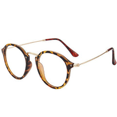 Round Sunglasses Women Retro Trendy Vintage Mirror Coated Multi-Color UV Fashion Eyewear