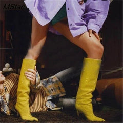 boots yellow