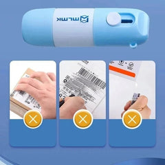 Privacy Blackout Stamp Roller Identity Theft Protection with Box Cutter Knife Package Opener Security