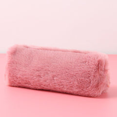 Plush Pencil Case Kids Adults Cartoon Cute Cosmetic Bag Large Capacity Student School Supply Gift