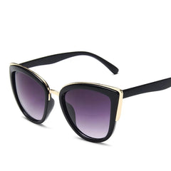 Cat Eye Sunglasses Women Vintage Gradient UV400 Chic Retro Fashion Eyewear
