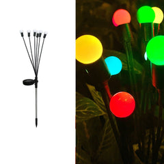 Solar LED Garden Light Outdoor Waterproof Firefly Landscape Lawn Decor Sunlight Powered Set