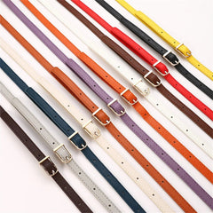 Bag Replacement Strap PU Leather 20cm Shoulder Handle DIY Purse Belt Handbag Accessory Replacement