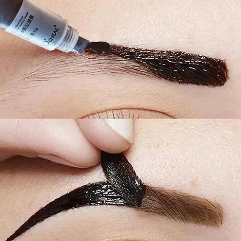 Eyebrow Dye Tint Kit 15-Minute Fast Easy Gel Semi-Permanent Eyelash Cream Makeup Eyebrow Enhancer