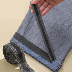 Hem Tape Iron-On Self-Adhesive Pants Edge Shortening Repair Jeans DIY Sewing Fabric Handmade Tool