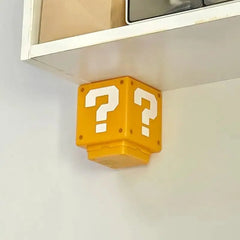 Night Light LED Question Mark Brick Design Music USB Charging Desk Lamp Birthday Christmas Gift