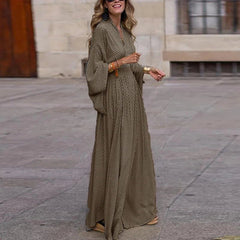 maxi dress grey