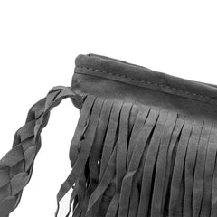 Crossbody Bag Women Tassel Zipper Large Shoulder Messenger Handbag Casual Fashion Purse