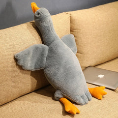 Goose Stuffed Animal Kids Giant Plush Toy Long Neck Big White Cute Soft Fluffy Pillow Gift