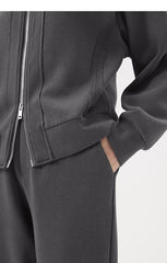 Fashion Boutique Style Loose Sports Hoodie & Elastic Pants Set For Women 2-Piece Pant Sets