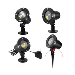 Laser Projector Light Moving Star Red Green LED Stage Christmas Party Outdoor Garden Lawn Lamp